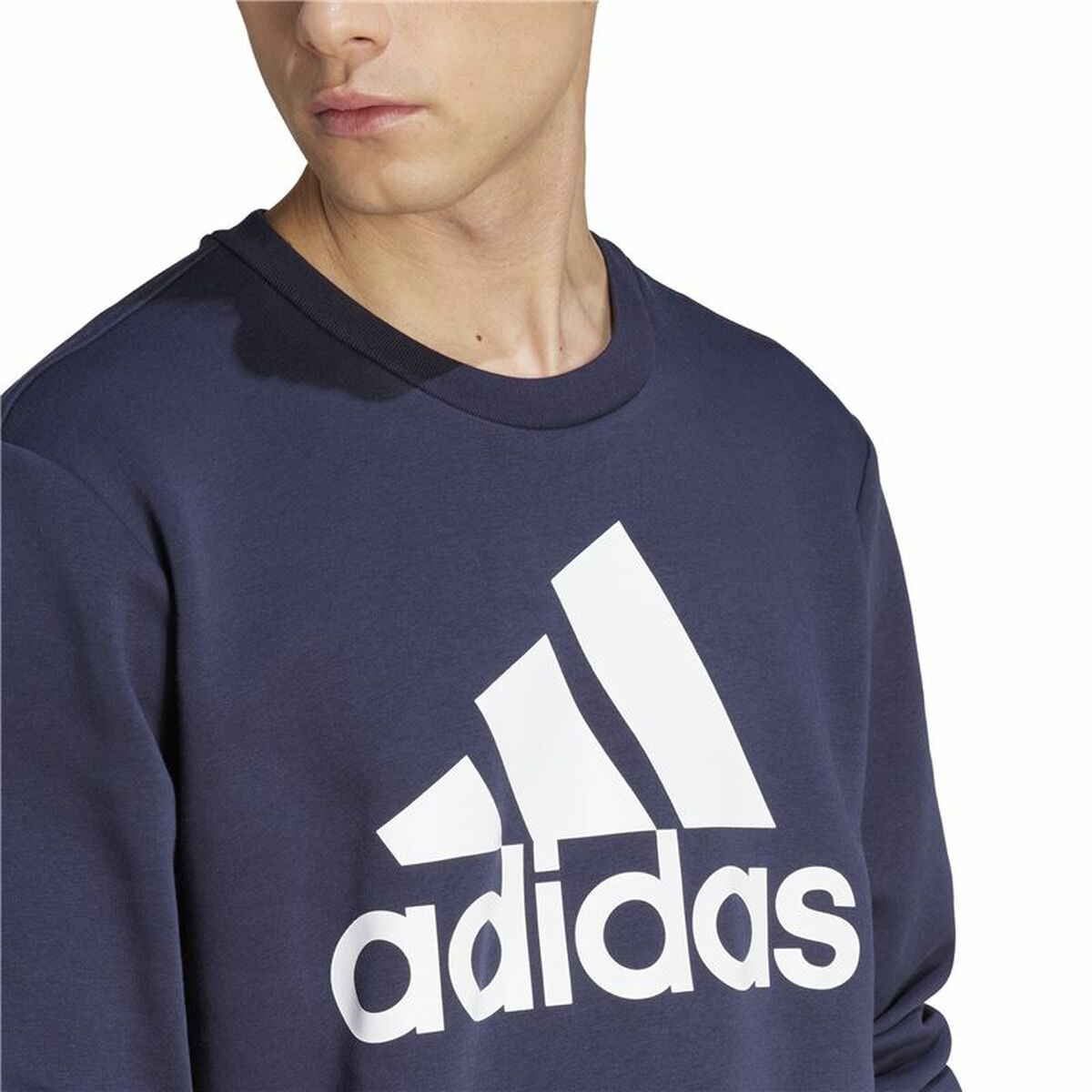 Tröja utan huva Herr Adidas Bl Fl Swt Blå - 4