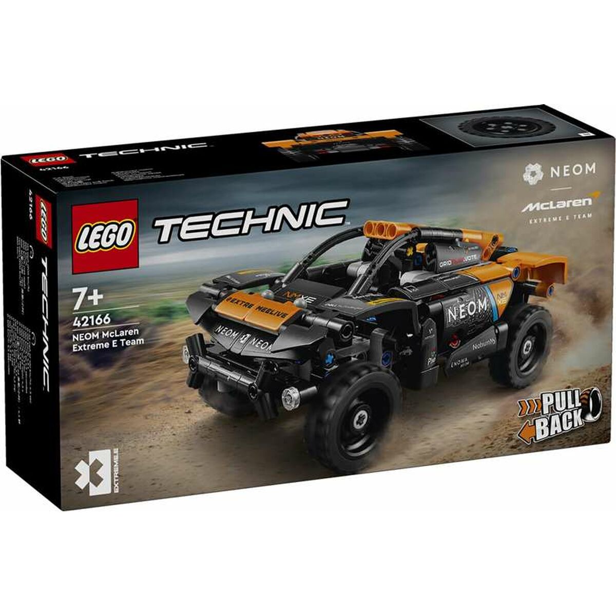 Byggsats Lego 42166 - NEOM McLaren Extreme 252 Delar