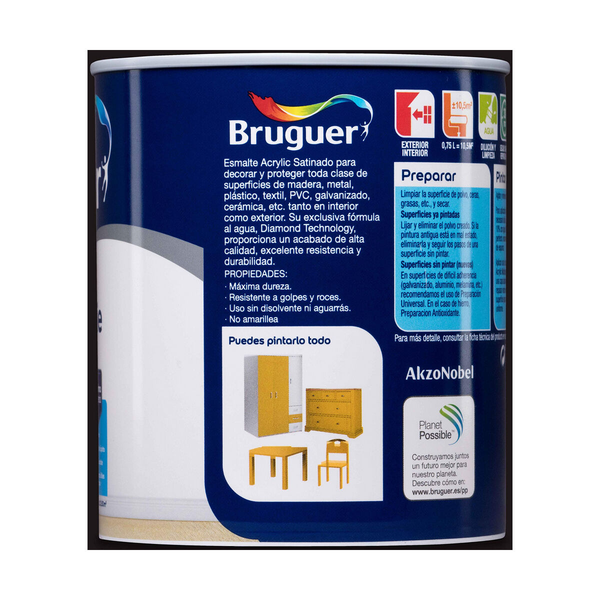 Fernissa Bruguer 5057491 750 ml Ytlack - 8