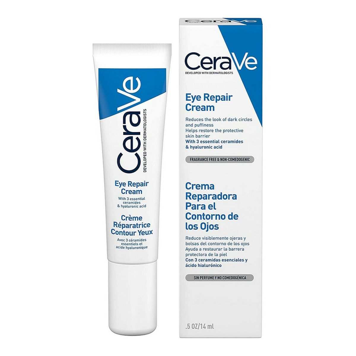 Ögonkonturskräm CeraVe Eye Repair 3 Delar