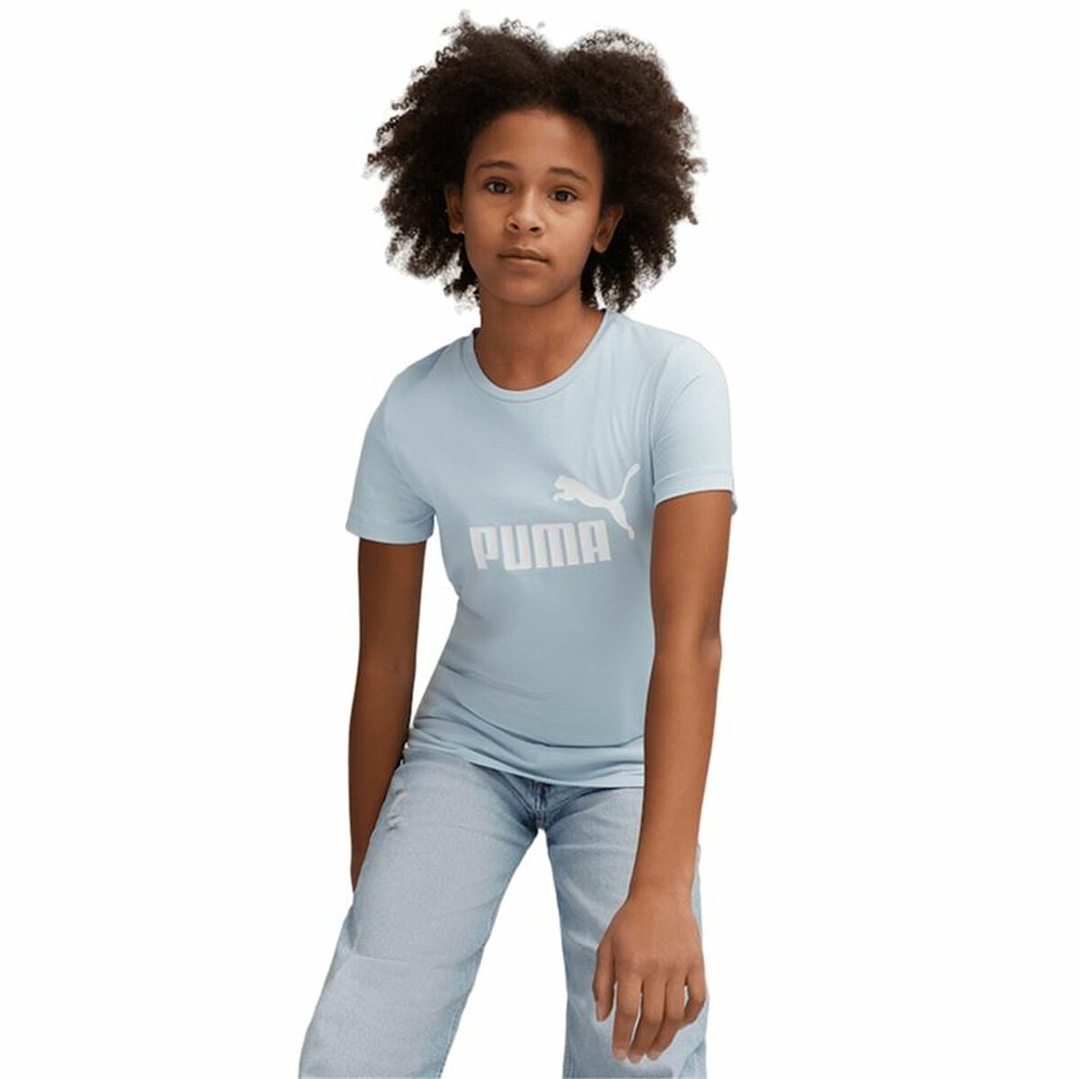 Barn T-shirt med kortärm Puma Essentials - 3