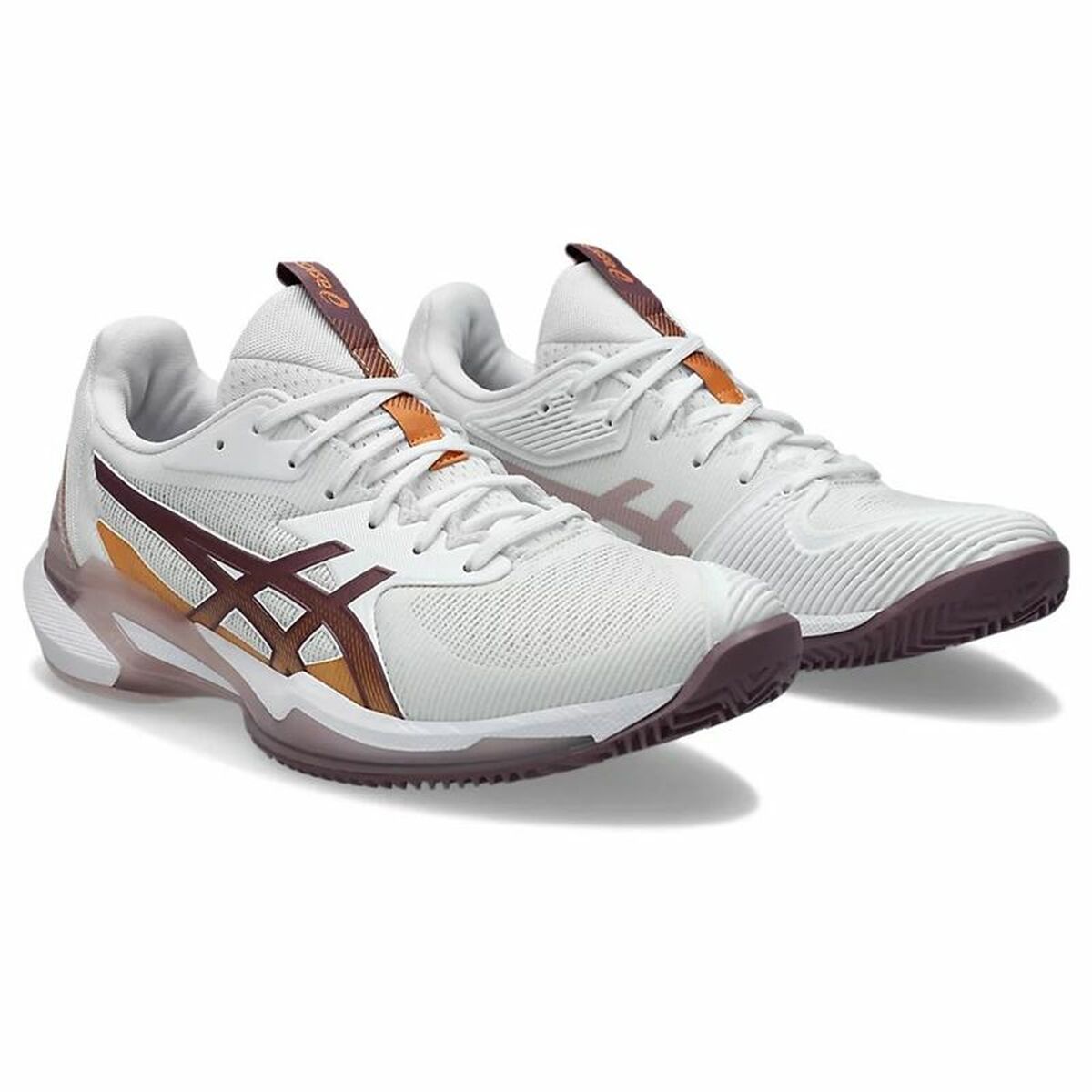 Tennisskor för damer Asics Solution Speed Ff 3 Clay Mujer Vit - 5
