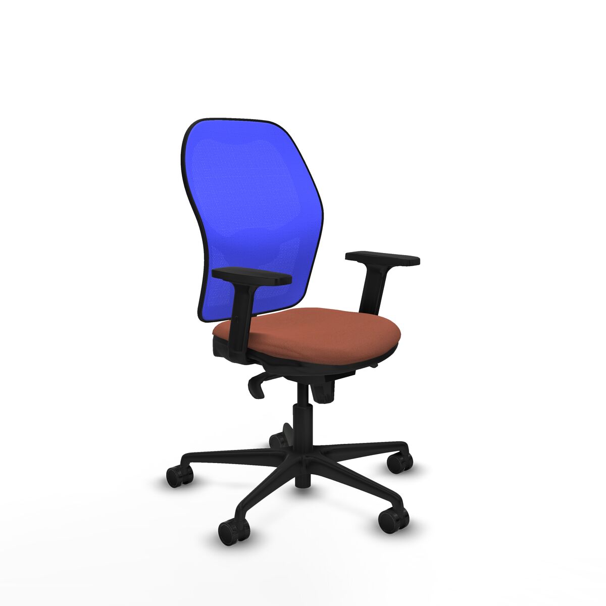 Kontorsstol Piqueras y Crespo 2D036N0 Blå Brun