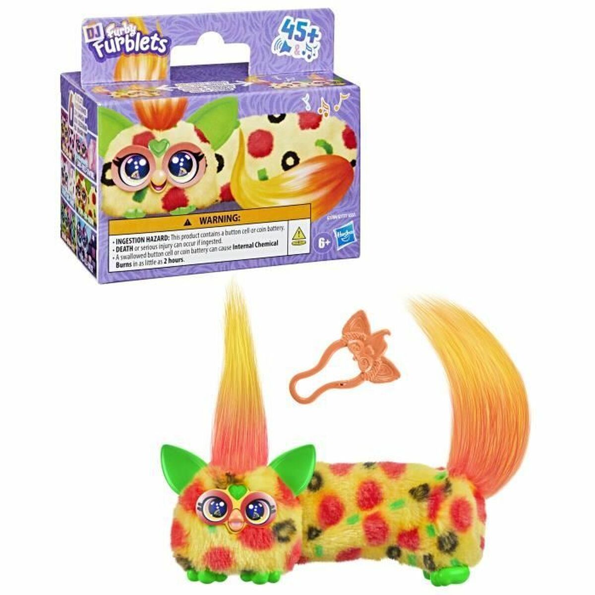 Mjukisleksak Hasbro Röd Plast - 3