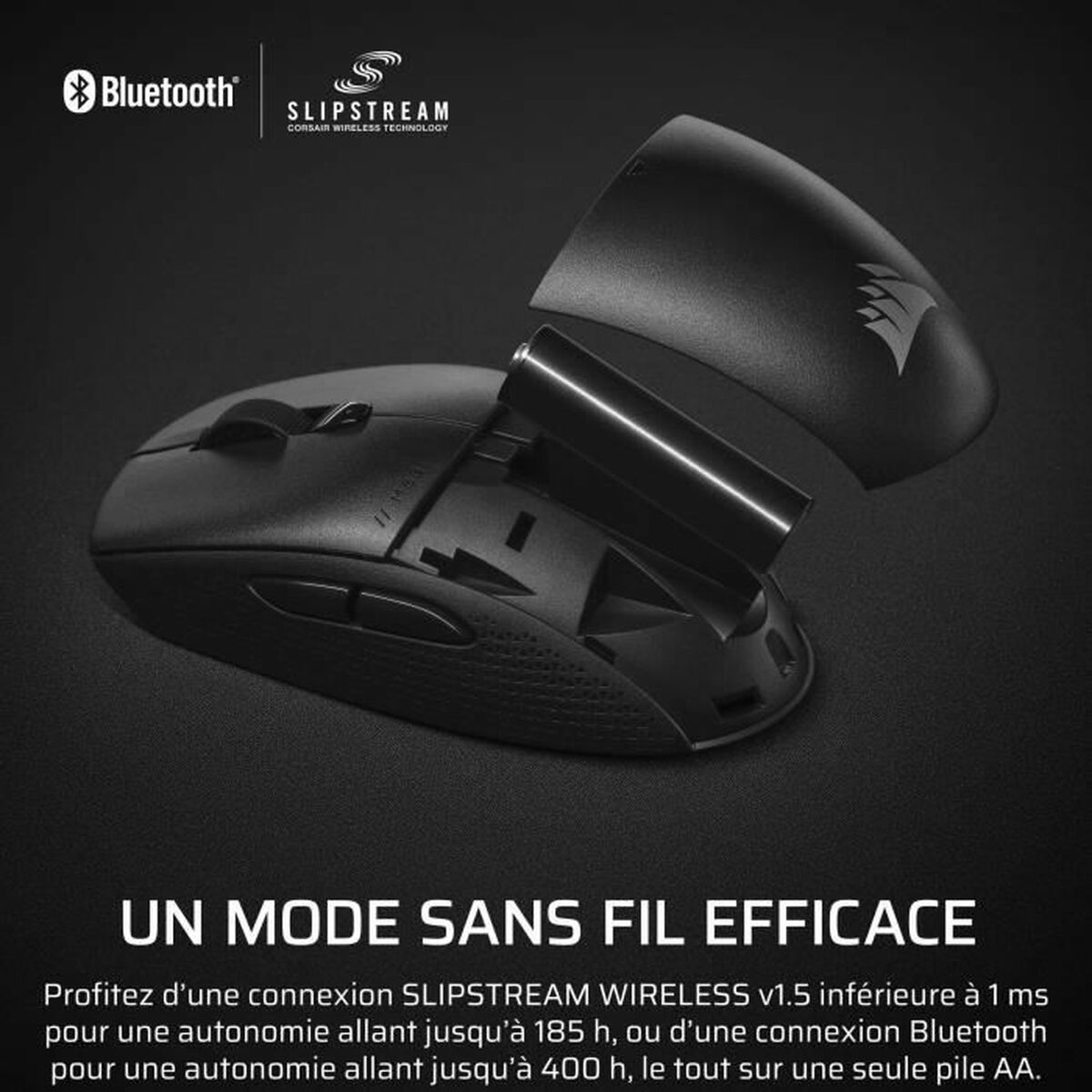 Trådlös Mus Bluetooth Corsair M55 - 5