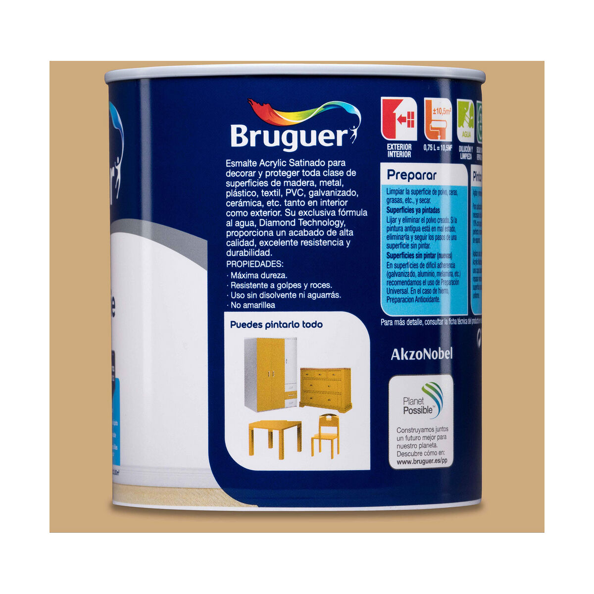 Fernissa Bruguer 5161509 750 ml Ytlack - 7