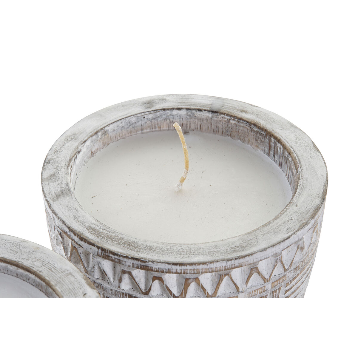 Ljus DKD Home Decor Vax (2 antal) - 2