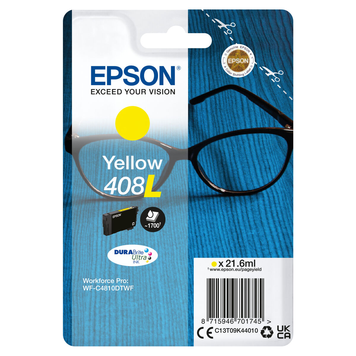 Original Bläckpatron Epson C13T09K44010 Gul - 2