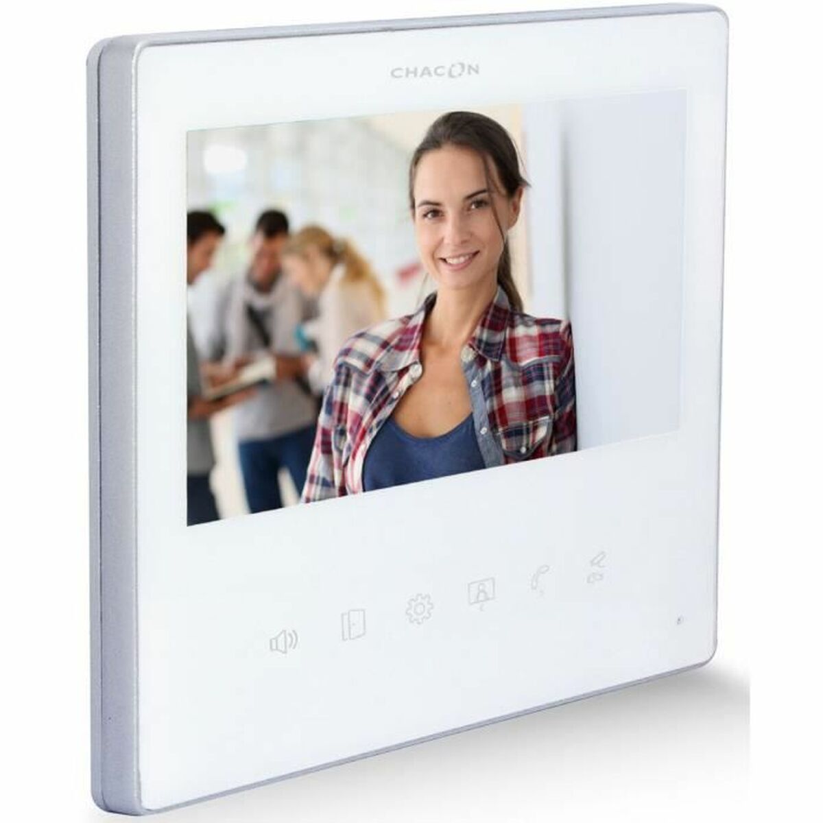 Smart interntelefon med video Chacon 34863 Vit Plast - 2