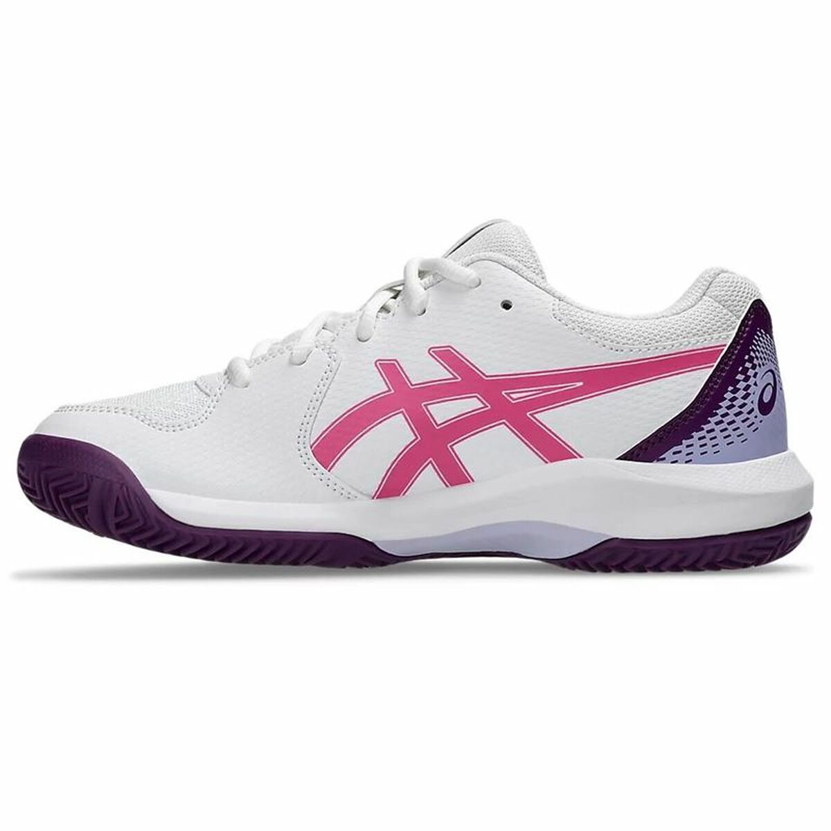 Padelskor, Vuxen Asics Gel-Dedicate 8 Vit Rosa - 2
