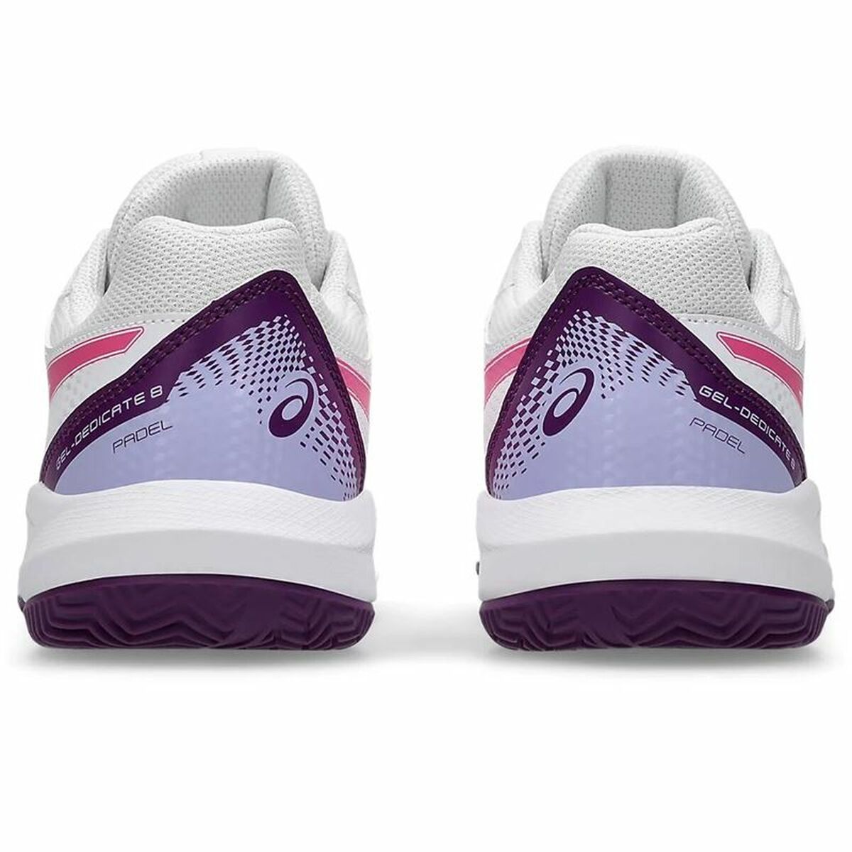 Padelskor, Vuxen Asics Gel-Dedicate 8 Vit Rosa - 6