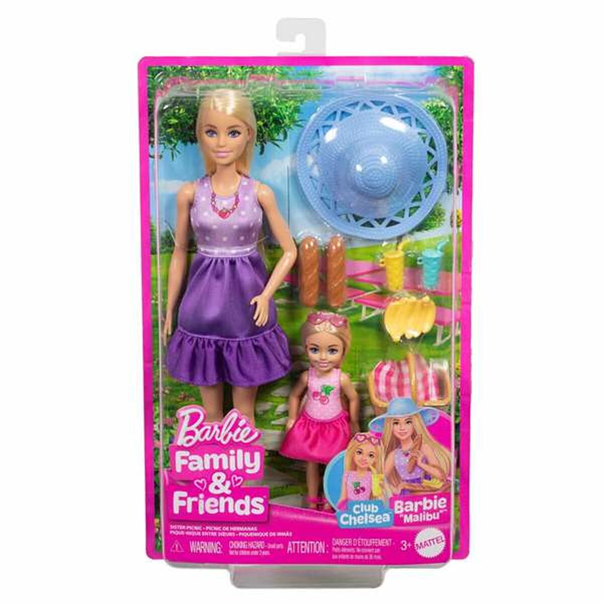 Actionfigurer Barbie (2 antal)
