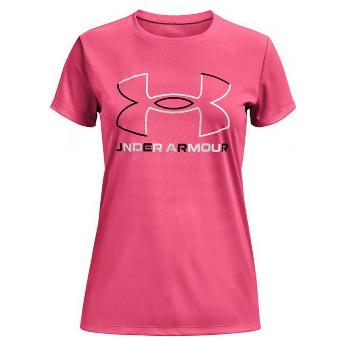 T-shirt med kortärm Dam Under Armour Big Logo Rosa - 9
