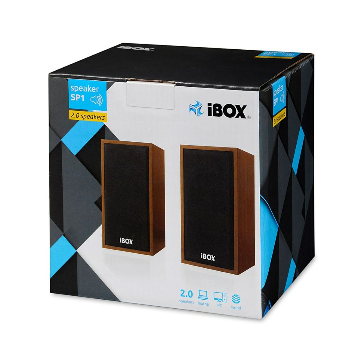 PC-högtalare Ibox IGLSP1 Cerise 2100 W 10 W - 2