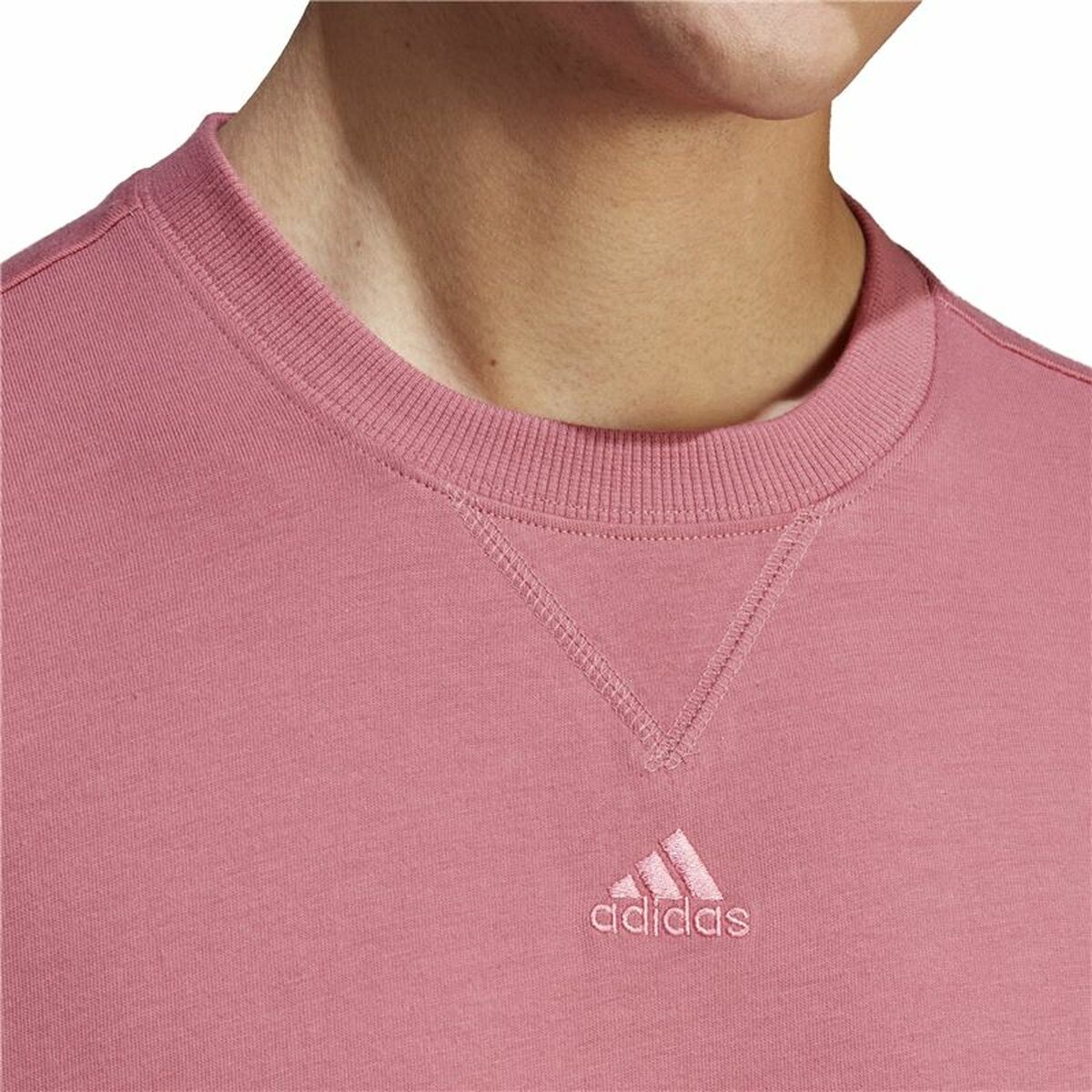 T-shirt med kortärm Herr Adidas All Szn Rosa - 7