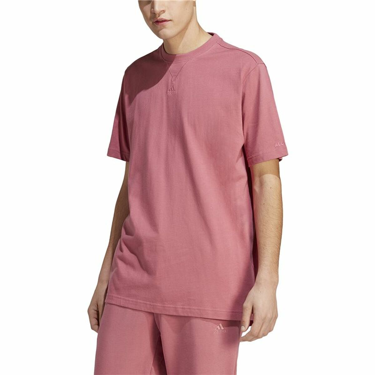 T-shirt med kortärm Herr Adidas All Szn Rosa - 2