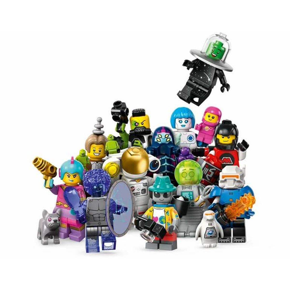 Byggsats Lego Minifigures Space 2 2024 V110 Figurer 1 Delar - 5