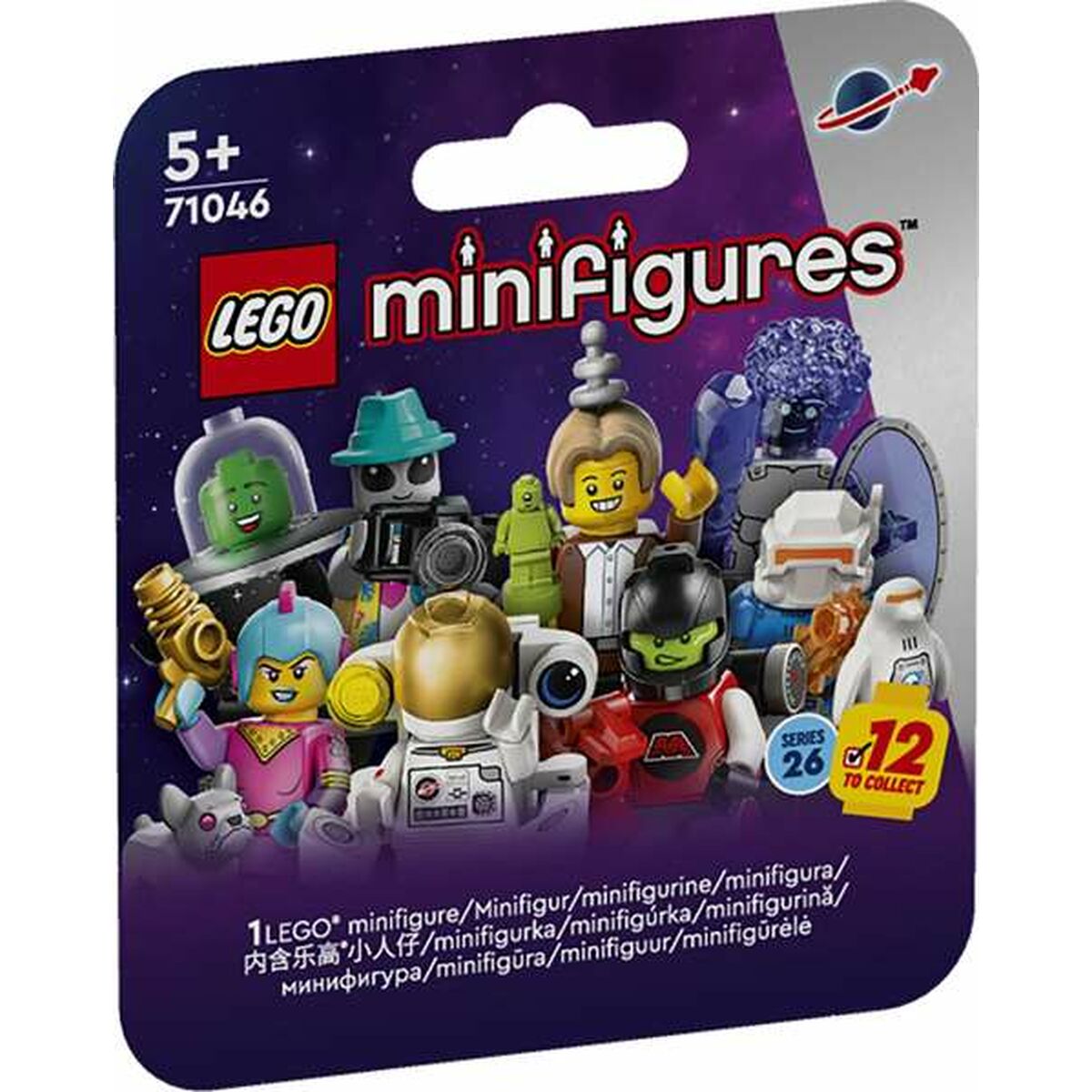 Byggsats Lego Minifigures Space 2 2024 V110 Figurer 1 Delar - 6