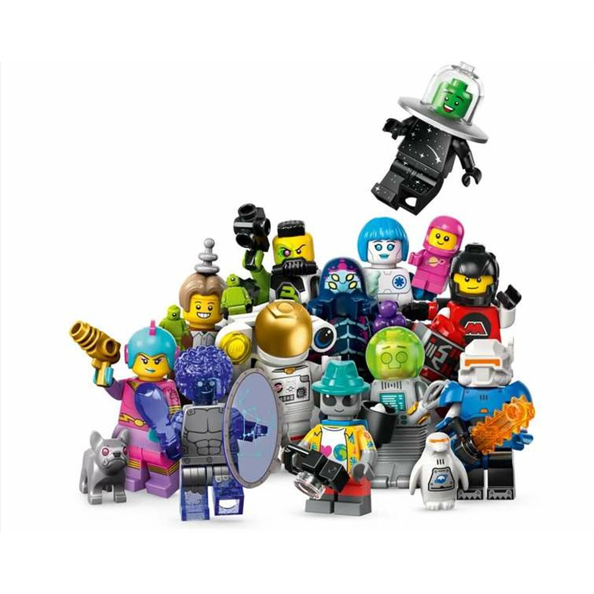 Byggsats Lego Minifigures Space 2 2024 V110 Figurer 1 Delar - 7