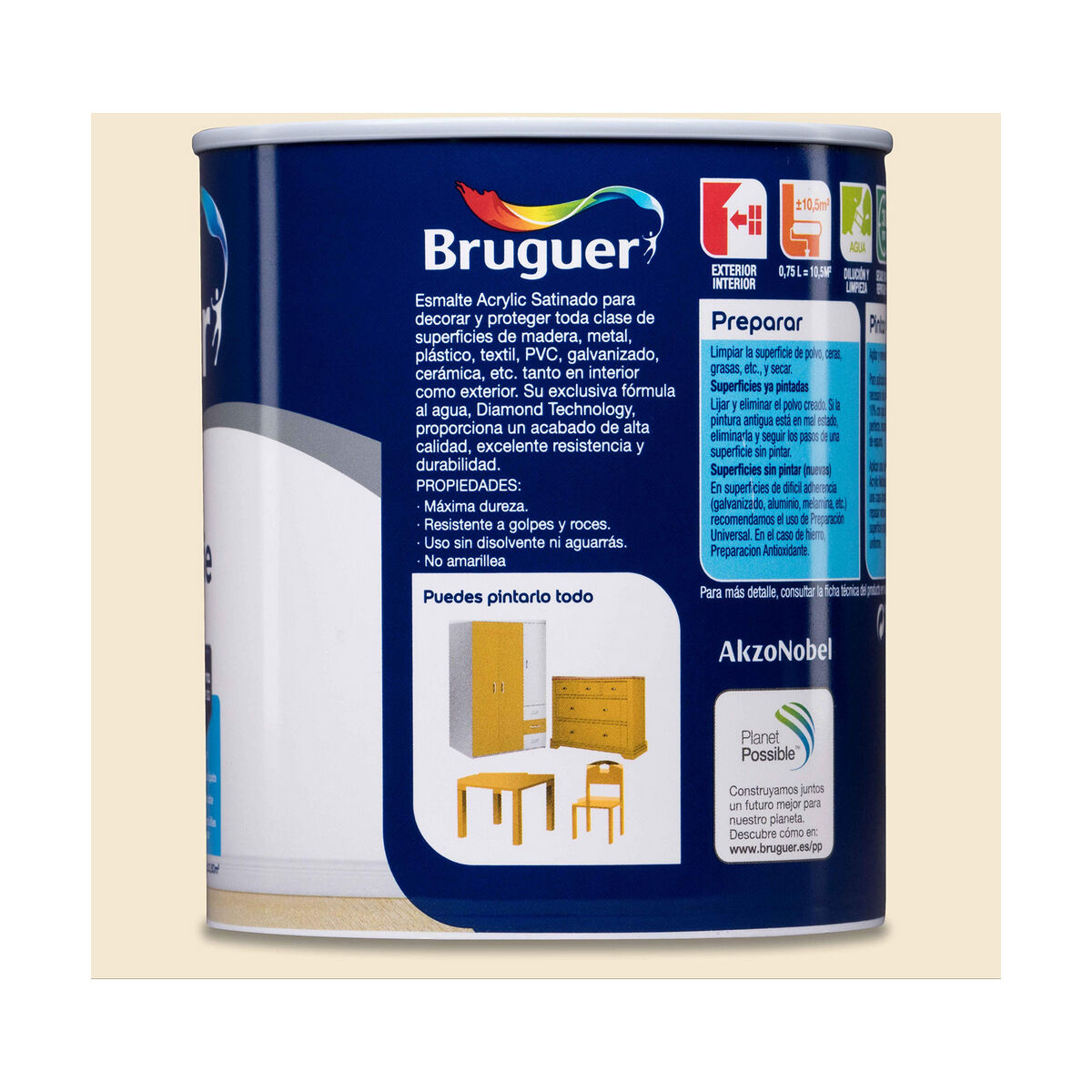 Fernissa Bruguer 5057452 750 ml Ytlack - 7