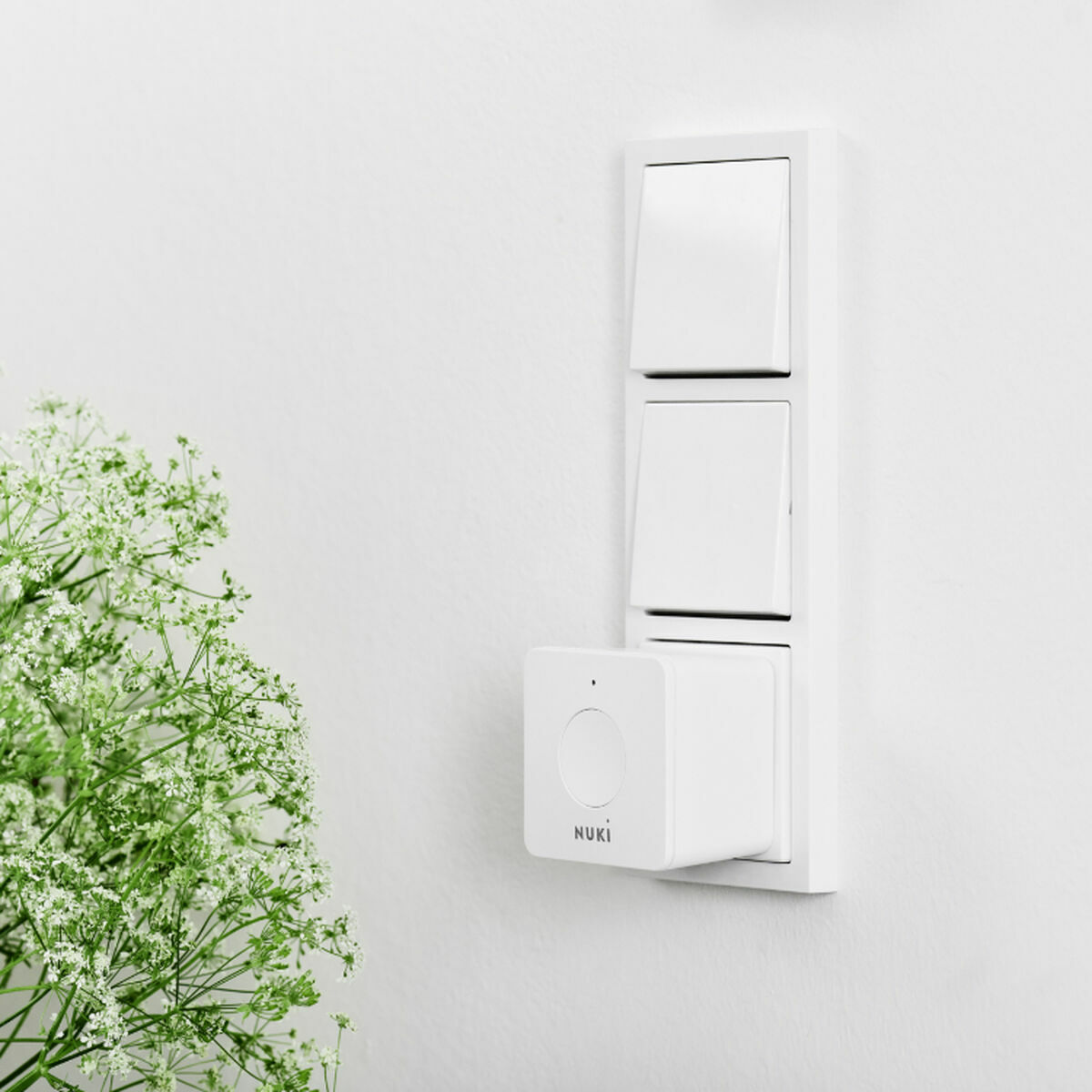 Trådlös modul för elektroniskt lås Nuki Vit 6 x 5 x 6 cm - 2