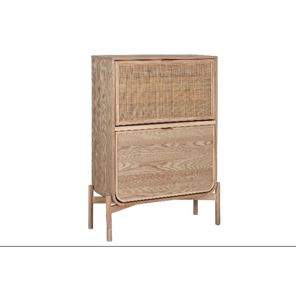 Skoställ Home ESPRIT Naturell Tropiskt 76 x 29 x 100 cm - 8