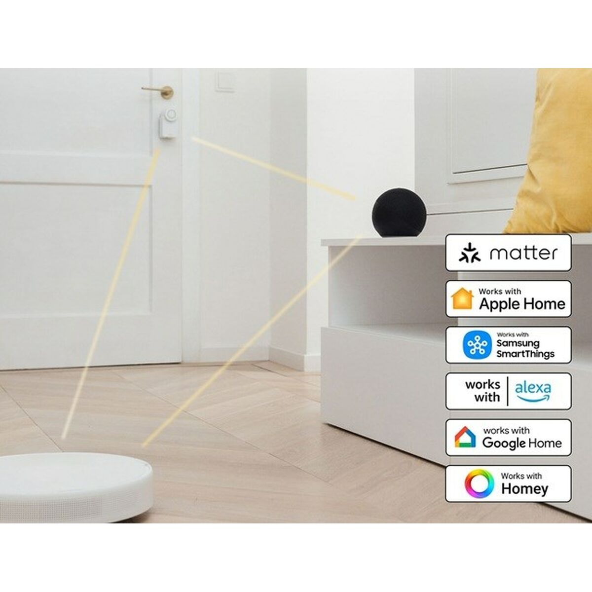Smart lås Nuki Smart Lock GO Vit Plast - 3