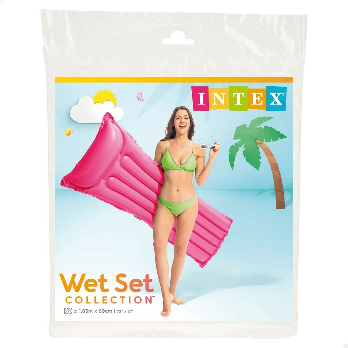Luftmadrass Intex 183 x 69 cm (24 antal) - 2