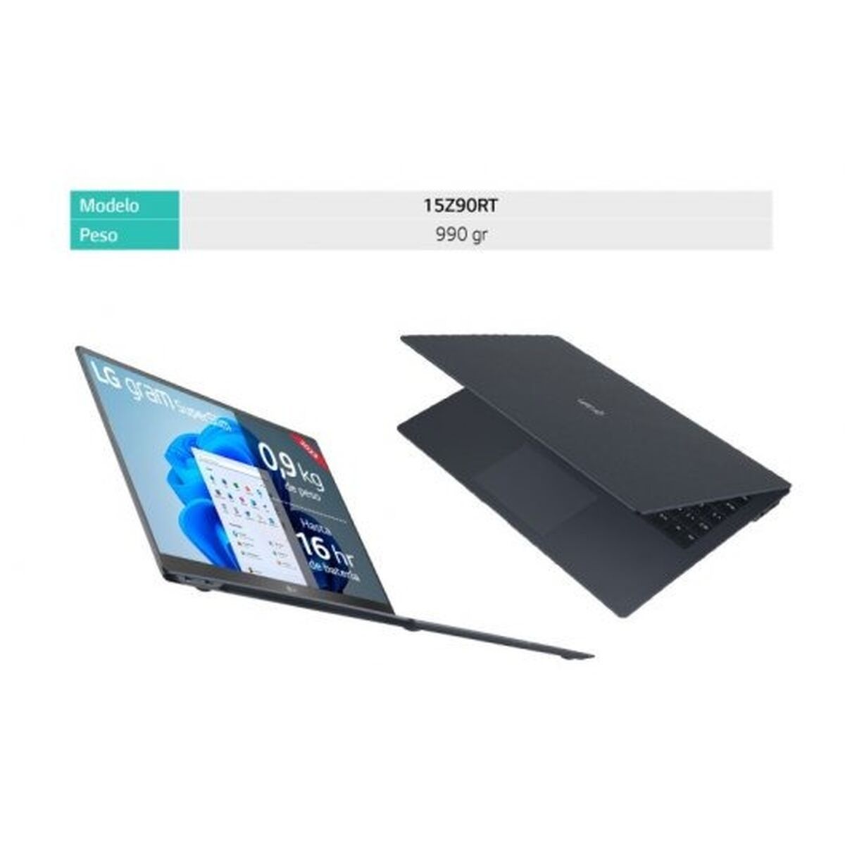 Laptop LG 15" Intel Core i7-1360P 16 GB RAM 512 GB SSD - 2