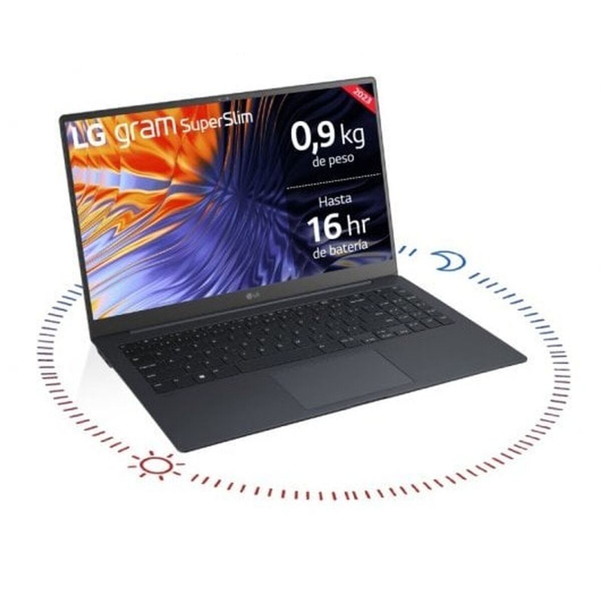 Laptop LG 15" Intel Core i7-1360P 16 GB RAM 512 GB SSD - 5