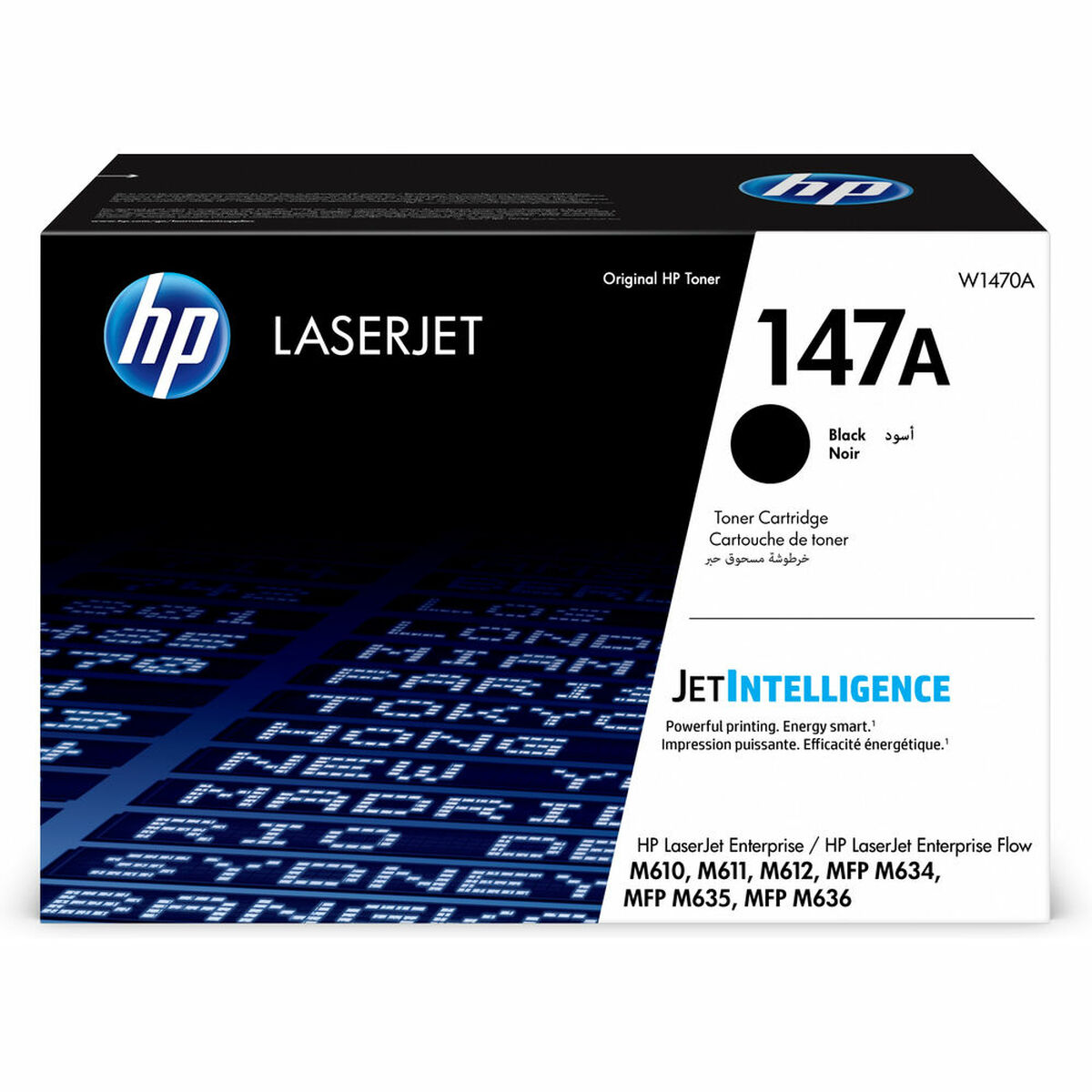 Original Toner HP W1470A Svart - 2