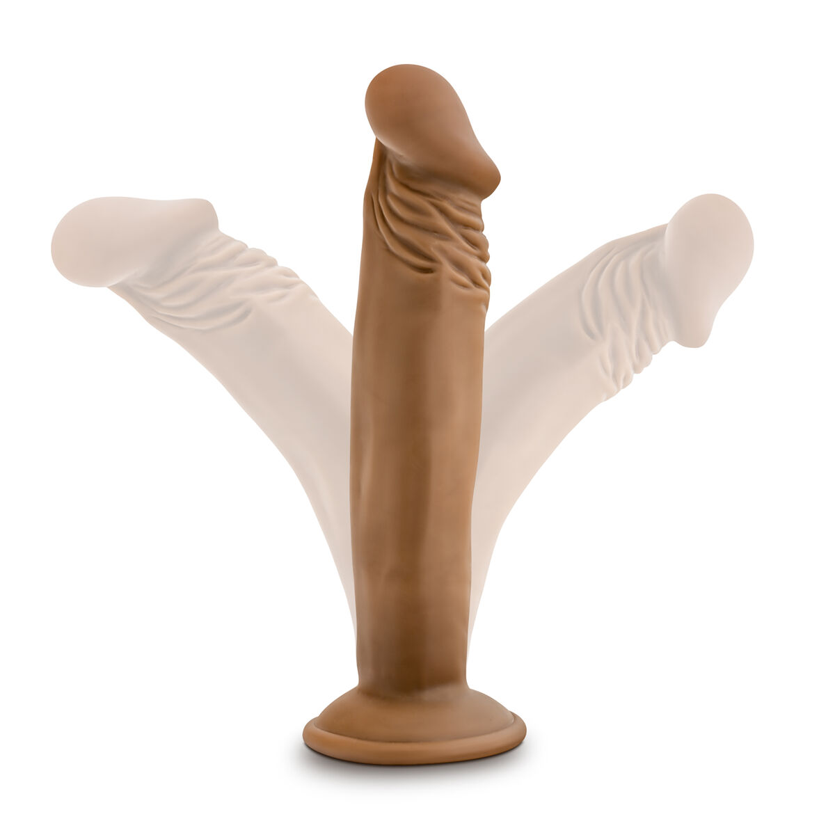 Realistisk dildo Blush Dr Skin PVC Ø 3,5 cm (16,5 cm) (15,5 cm) - 2