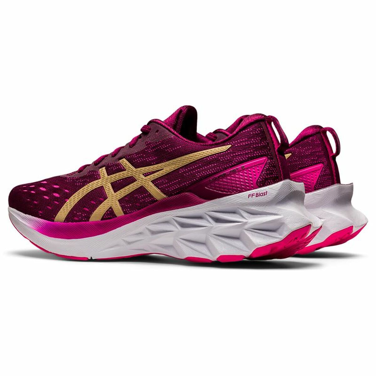 Löparskor, Vuxna Asics Novablast 2 Kvinna Mörkrosa - 6
