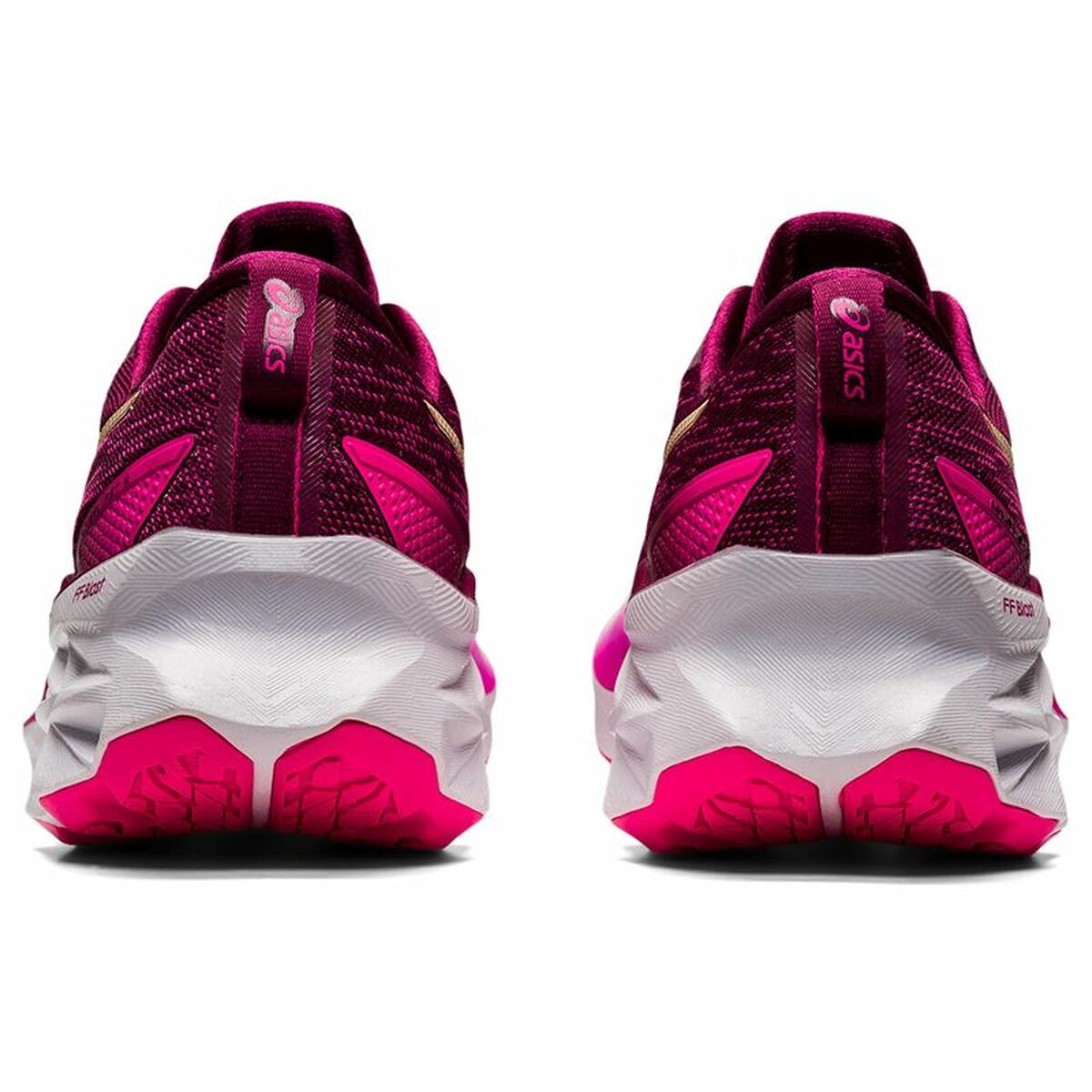 Löparskor, Vuxna Asics Novablast 2 Kvinna Mörkrosa - 7