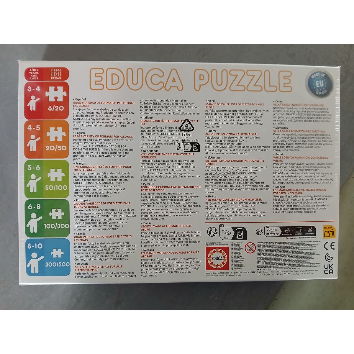 Pussel Educa - 4