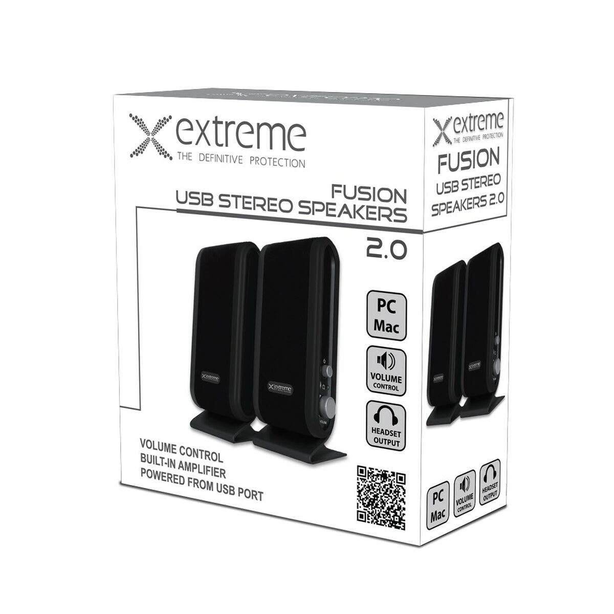 PC-högtalare Extreme XP102 Svart 2 W 4 W - 2