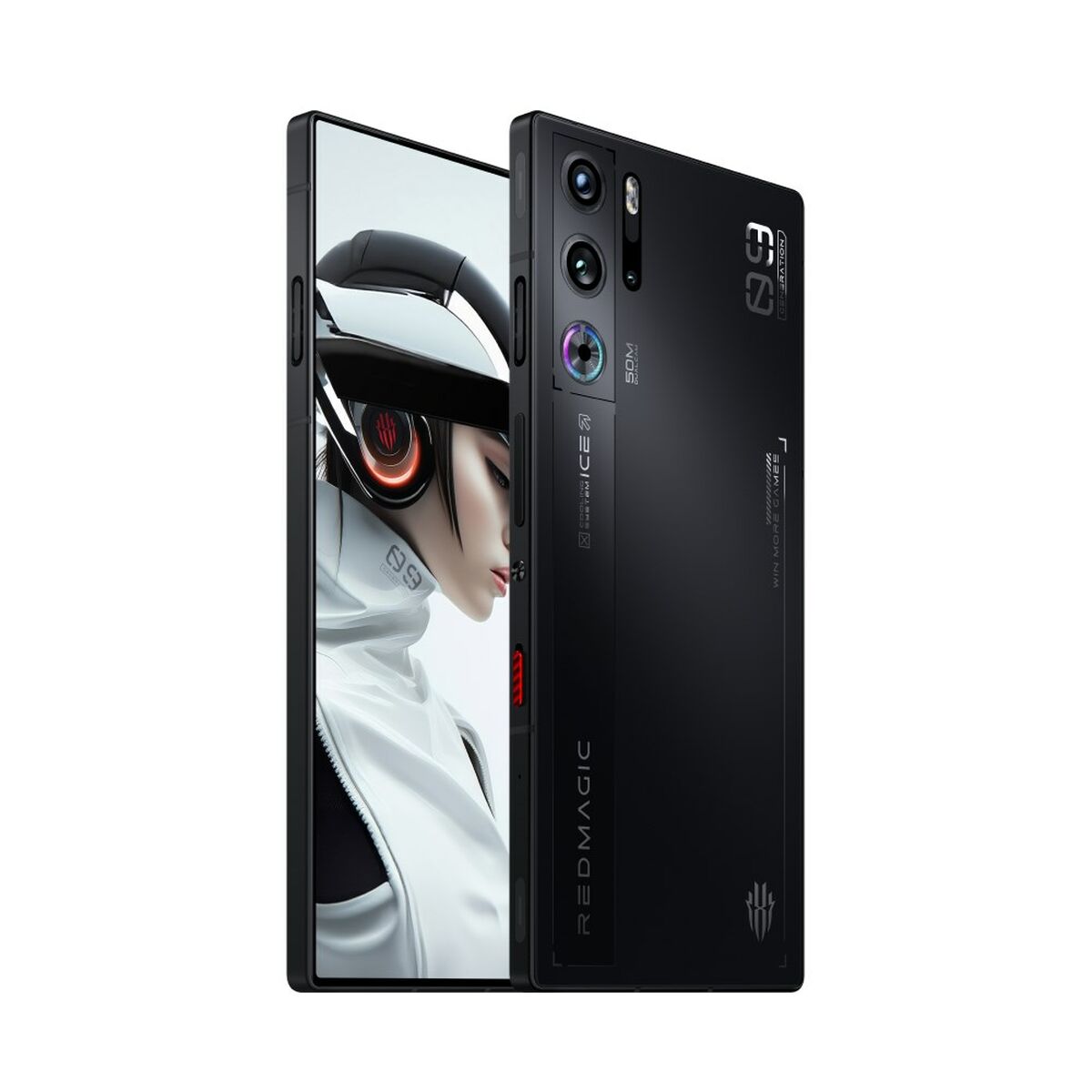 Smartphone Nubia RedMagic 9 Pro  6,8" SNAPDRAGON 8 gen 3 12 GB RAM 256 GB Svart