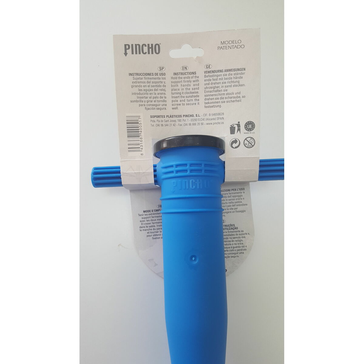 Parasollankare Röd (32 cm) - 4