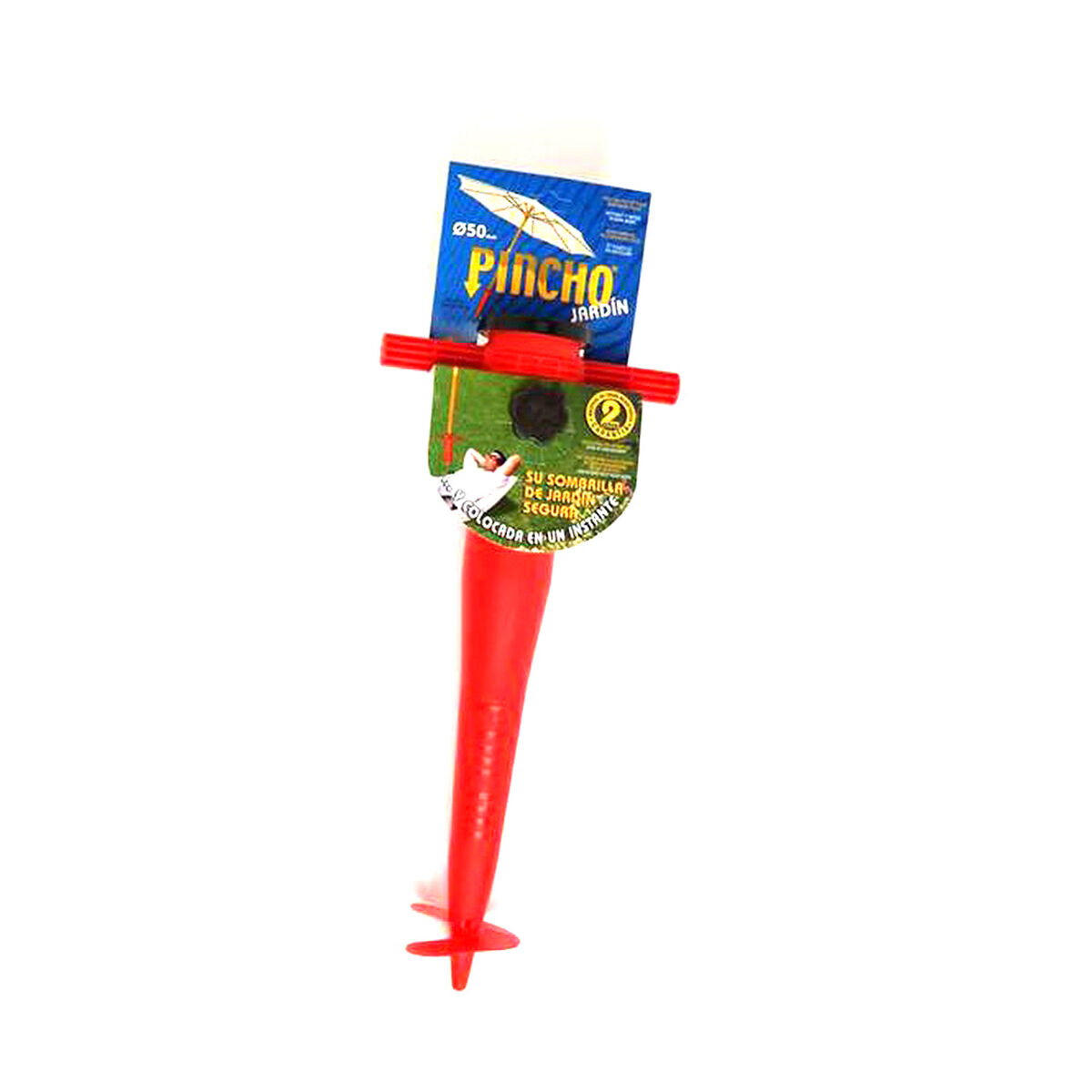 Parasollankare Röd (32 cm) - 2