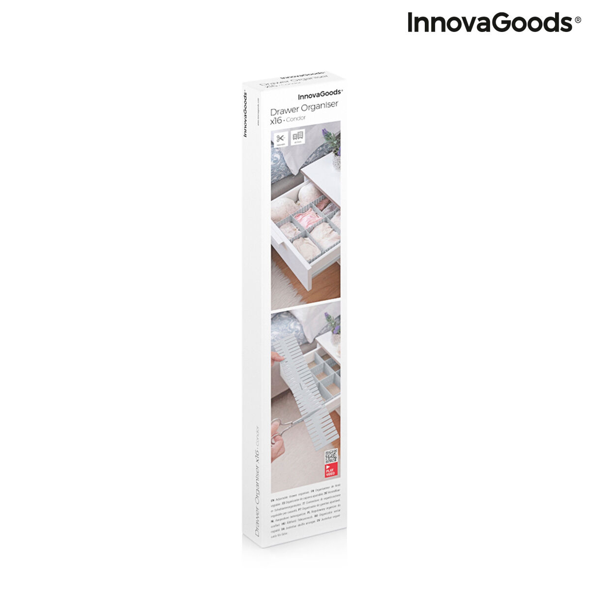 Justerbar lådarrangör Condor InnovaGoods 16 antal - 2