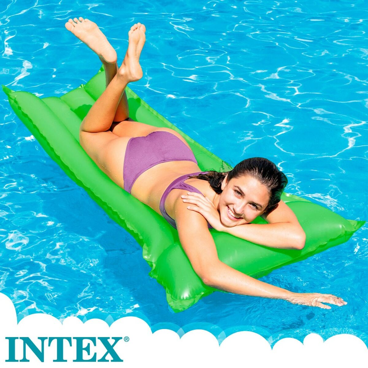 Luftmadrass Intex Neon 183 x 76 cm (24 antal) - 2