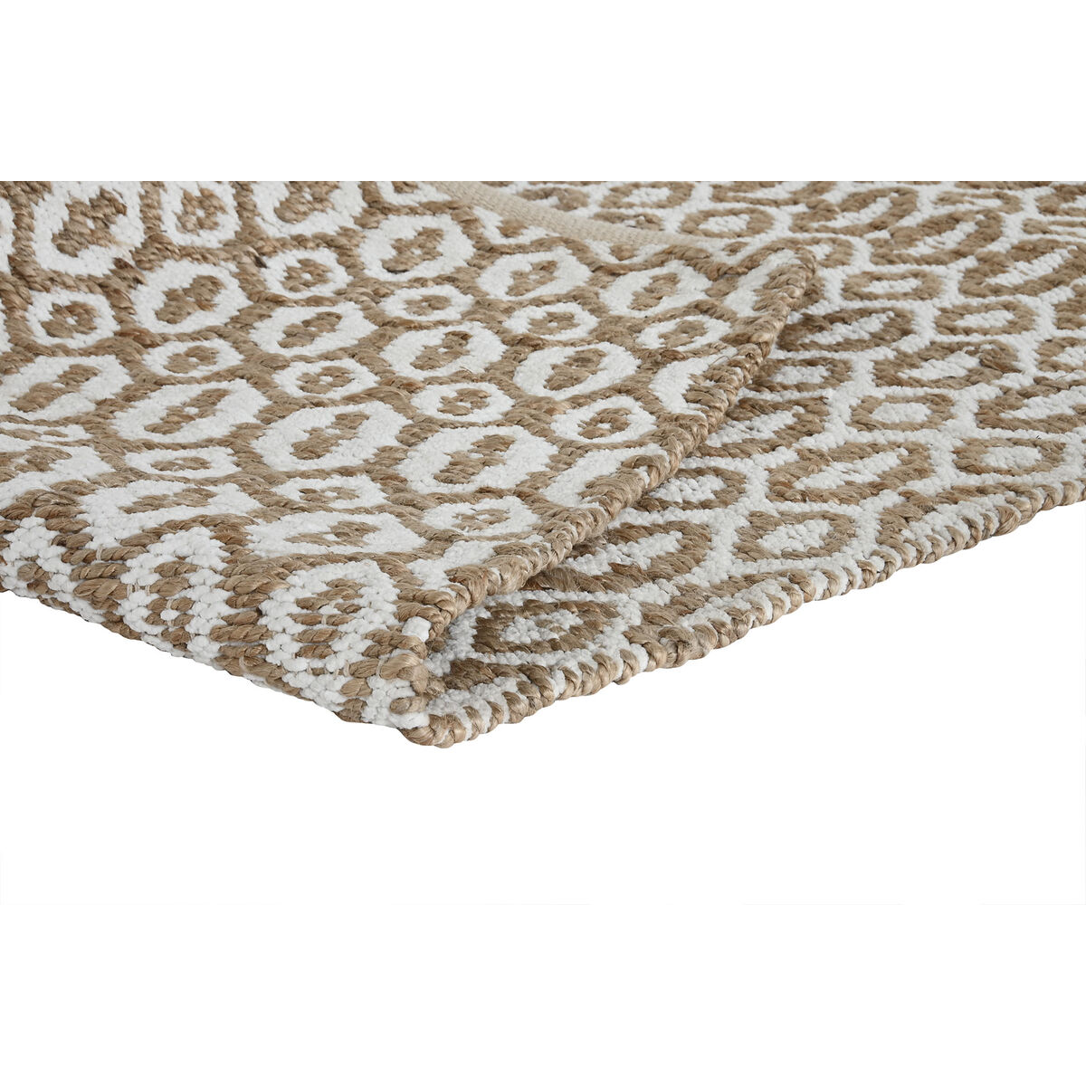 Matta Home ESPRIT Vit Brun Boho 160 x 230 cm - 5