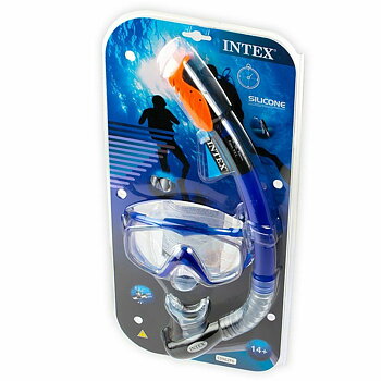 Snorkel och cyklop Intex Aqua Pro Swim