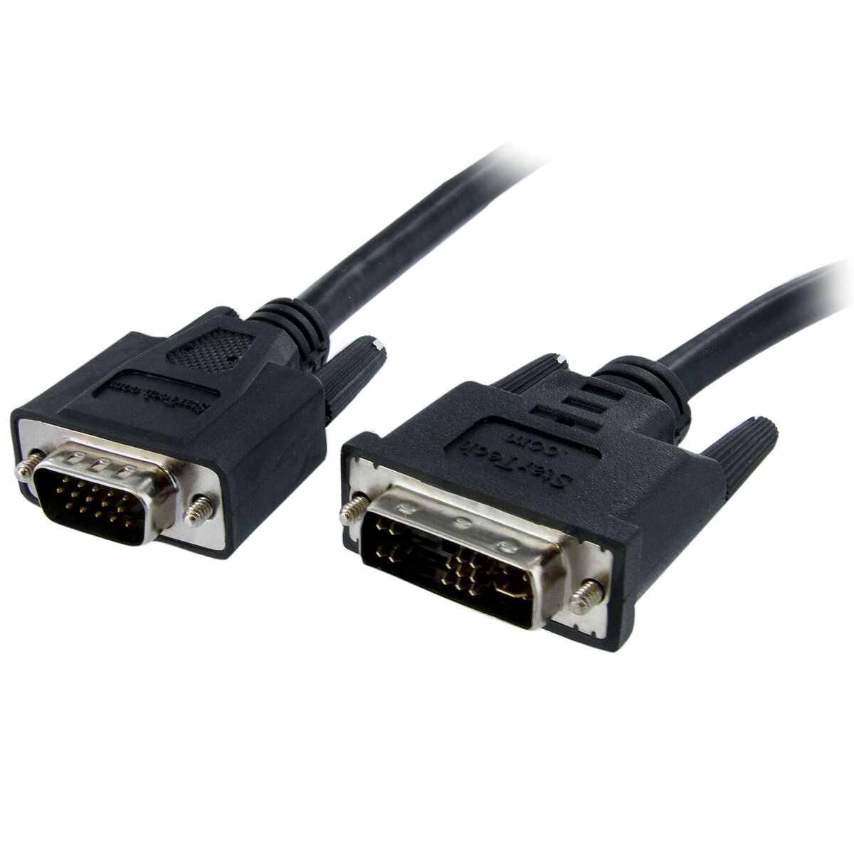 VGA till DVI Adapter Startech DVIVGAMM5M Svart - 2