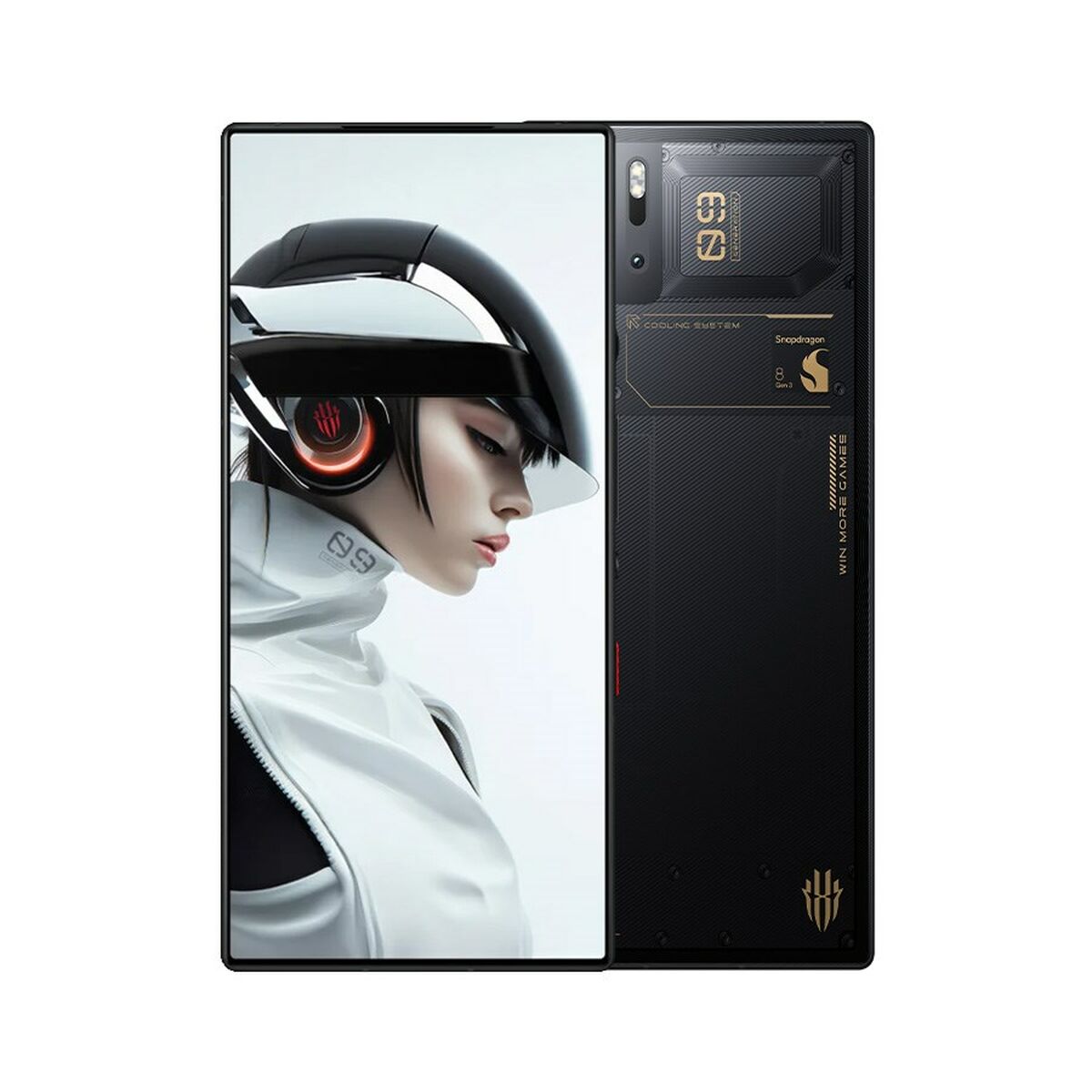 Smartphone Nubia RedMagic 9 Pro  6,8" SNAPDRAGON 8 gen 3 16 GB RAM 512 GB Svart