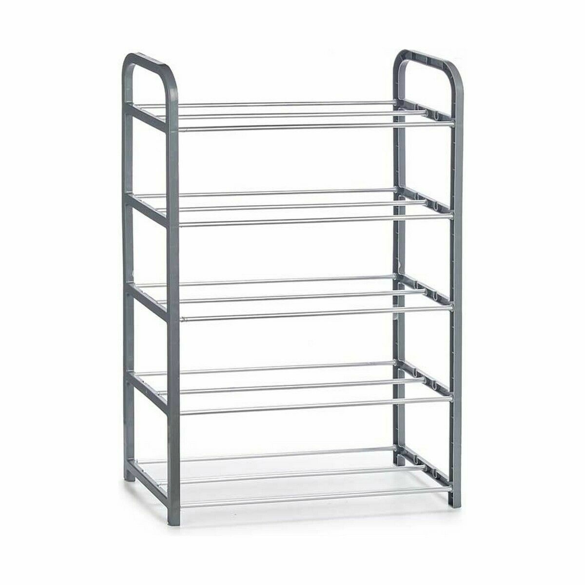 Skoställ Kipit Vit Svart Grå 68 x 3,5 x 18,5 cm 68 x 3 x 18,5 cm (12 antal) - 3