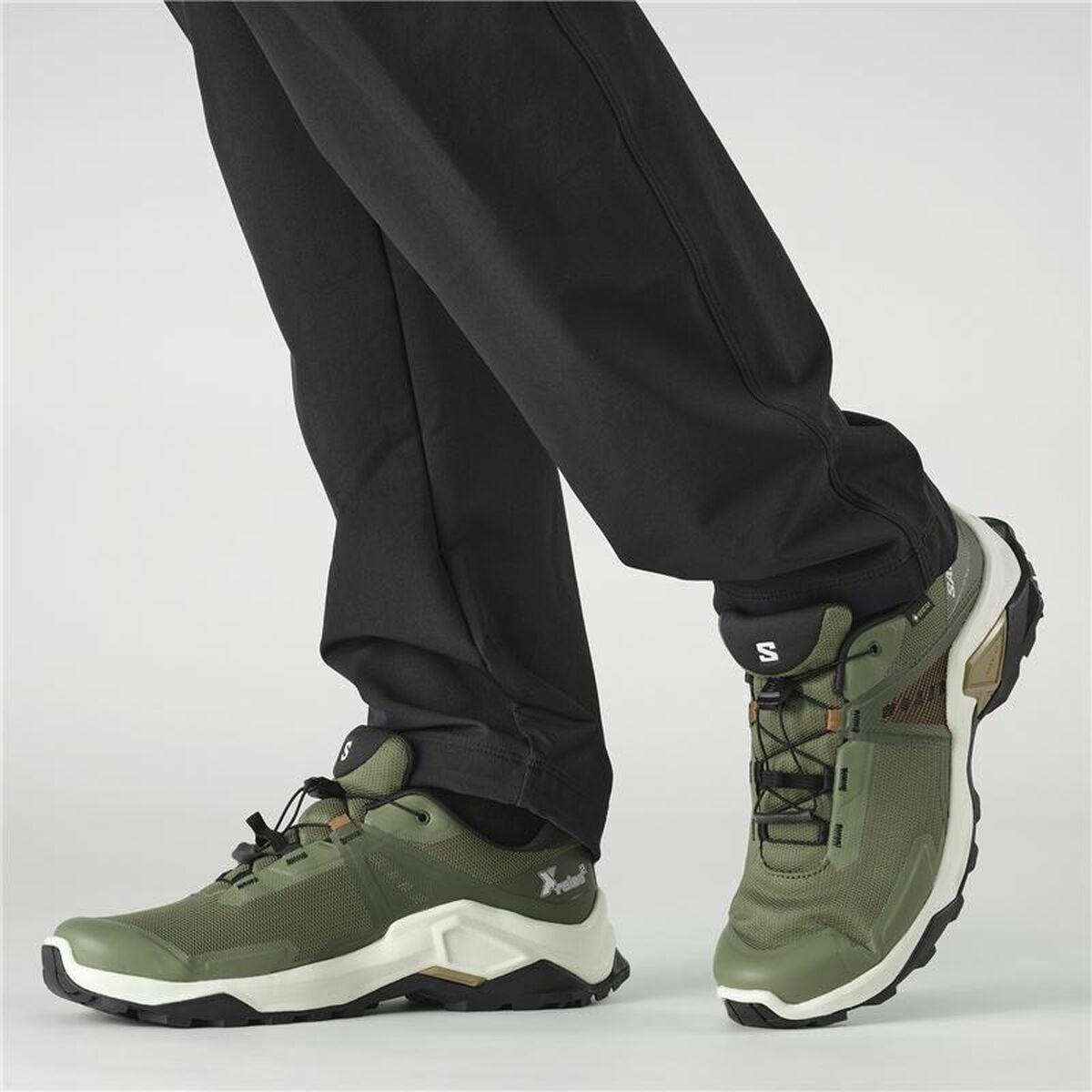 Löparskor, Vuxna Salomon X Raise 2 Gore-Tex Grön Män - 8