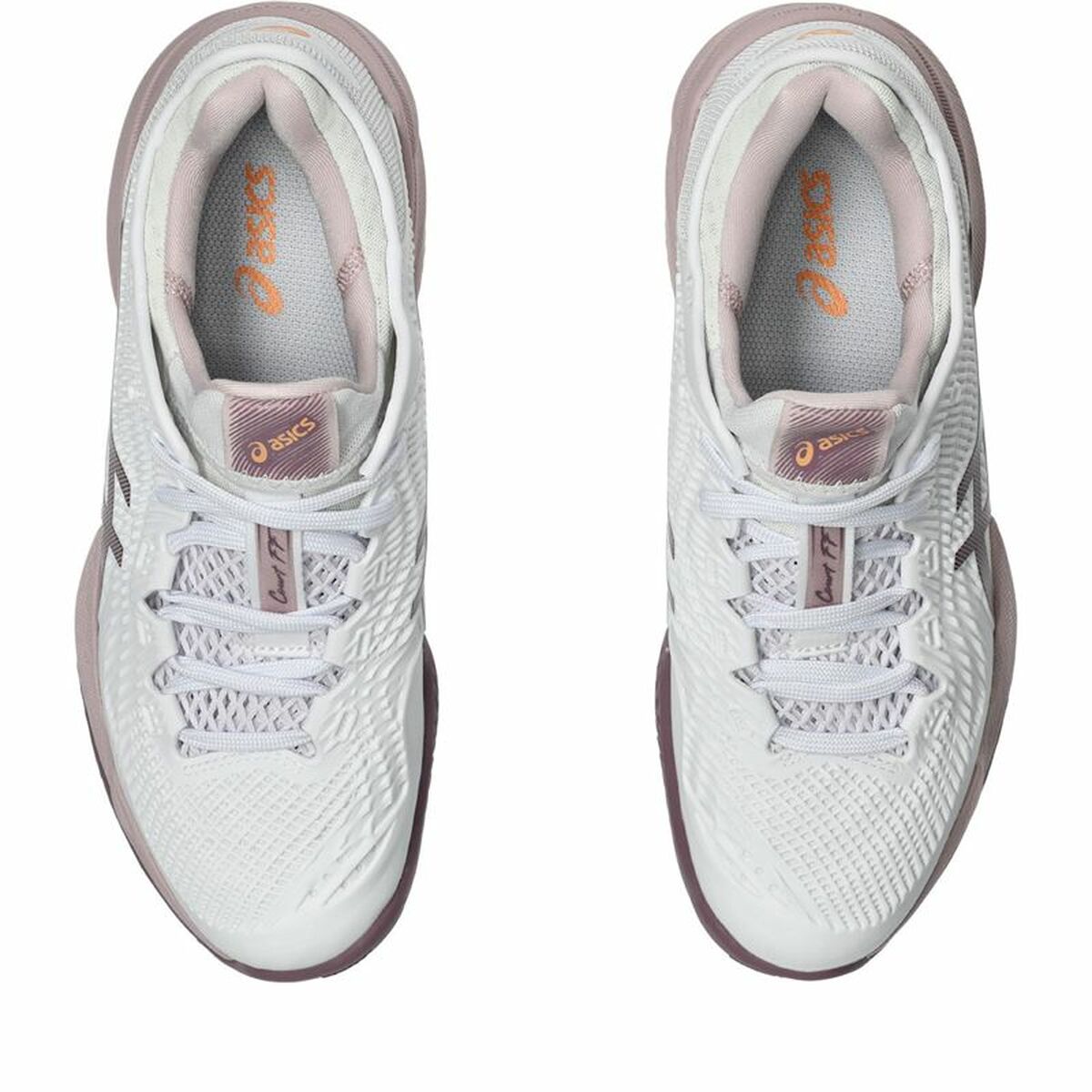 Tennisskor för damer Asics Court Ff 3 Clay Vit - 4