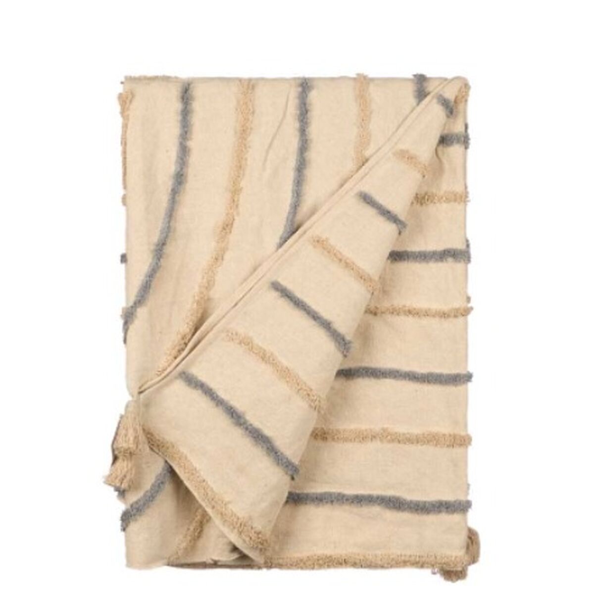Sängöverdrag Gift Decor Grå 220 x 150 cm Ränder (9 antal) - 2