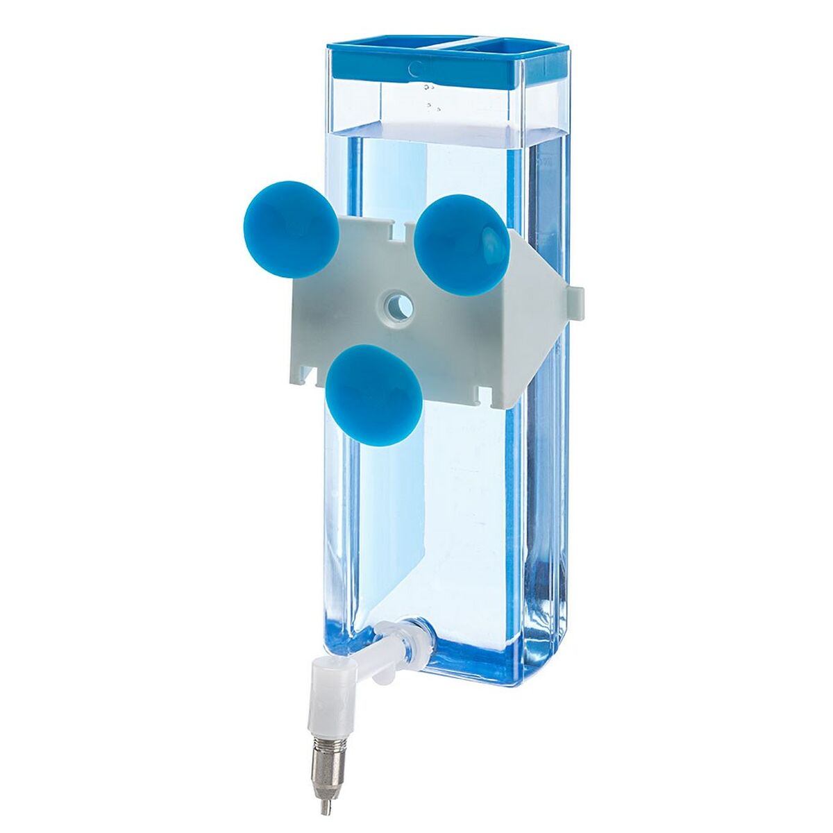 Matskål för husdjur Ferplast Sippy 4676 Rostfritt stål 600 ml Transparent Gnagare - 4